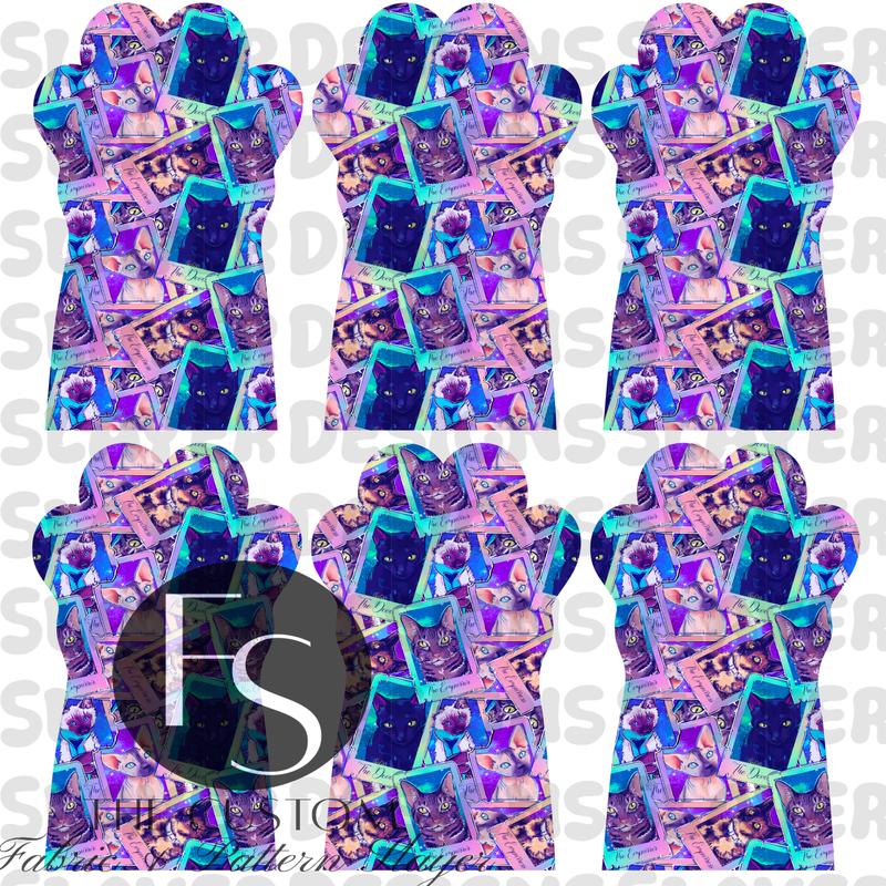 PAWMARK018 - Cut and Sew Bookmarks FABRICSLAYER - Preorder