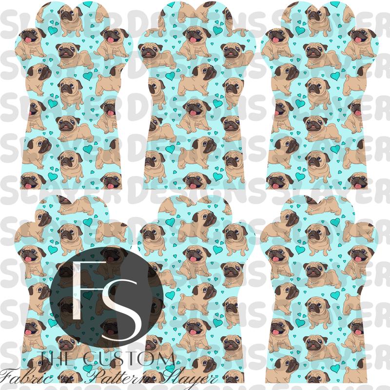 PAWMARK022 - Cut and Sew Bookmarks FABRICSLAYER - Preorder