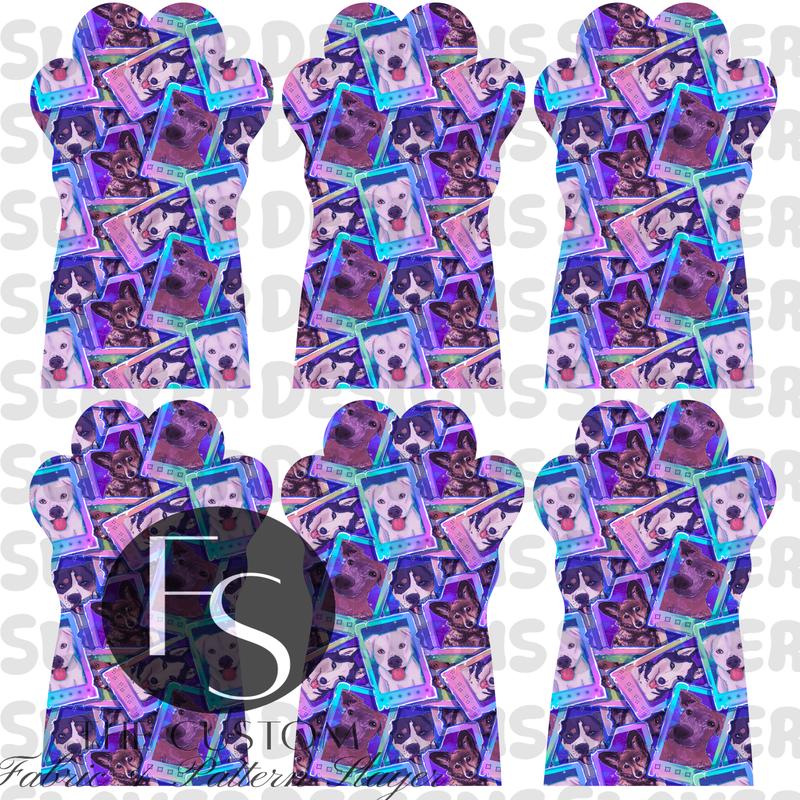 PAWMARK030 - Cut and Sew Bookmarks FABRICSLAYER - Preorder