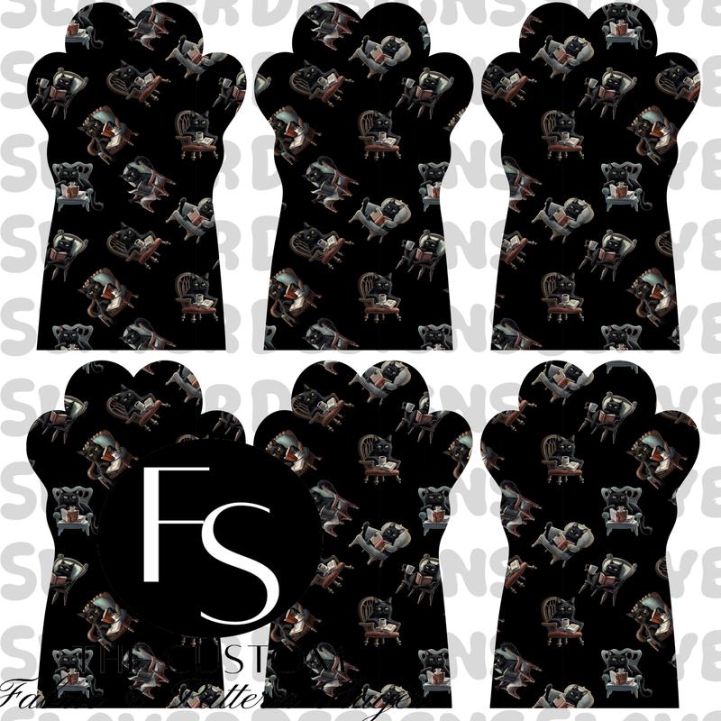 PAWMARK043 - Cut and Sew Bookmarks FABRICSLAYER - Preorder