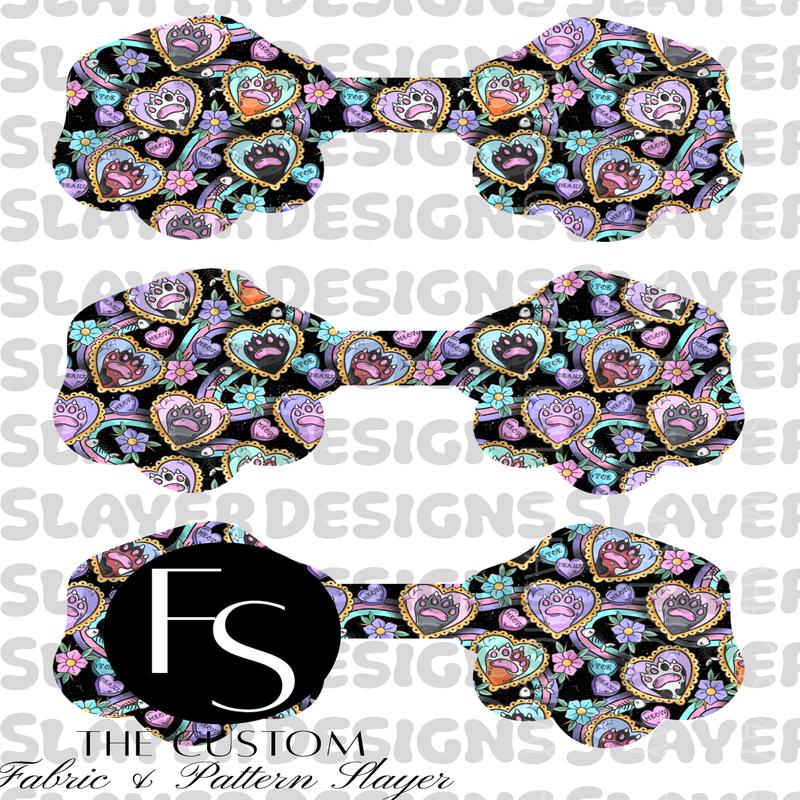 PAWCHAIN001 - Cut and Sew Keychains FABRICSLAYER - Preorder