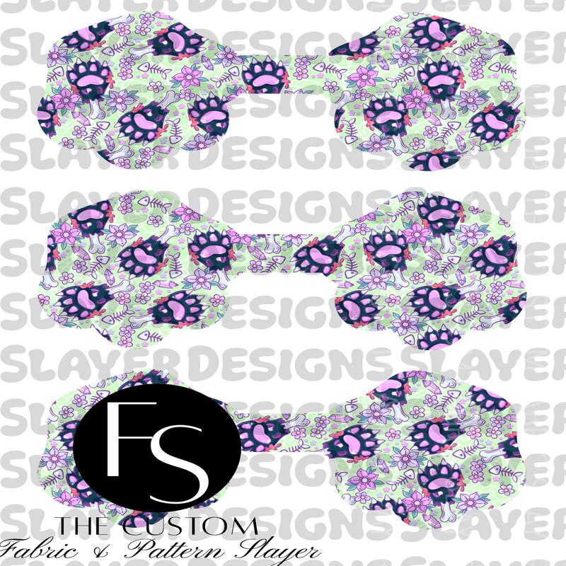 PAWCHAIN002 - Cut and Sew Keychains FABRICSLAYER - Preorder