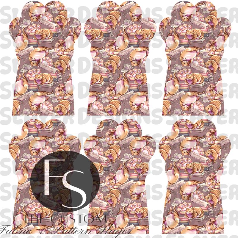 PAWMARK007 - Cut and Sew Bookmarks FABRICSLAYER - Preorder