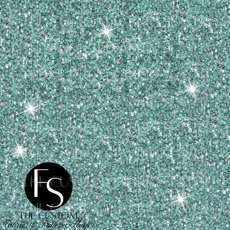 Nautical Teal Glitter