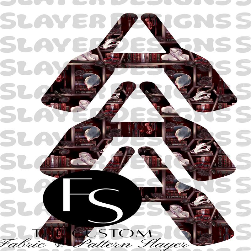 PADDLECHAIN009 - Cut and Sew Keychains FABRICSLAYER - Preorder