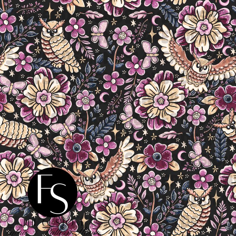 Midnight Blossom A - LYSSDOODLES