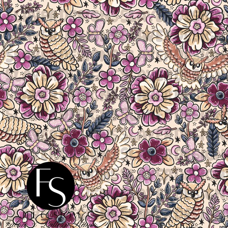 Midnight Blossom C - LYSSDOODLES