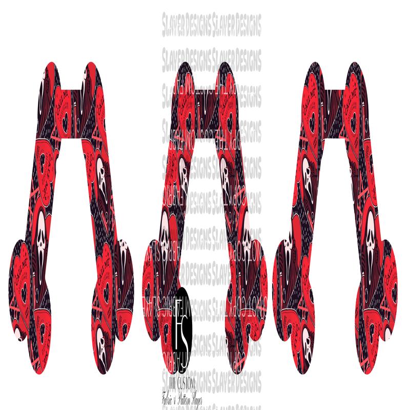 MDICKCHAIN006 - Cut and Sew Keychains FABRICSLAYER - Preorder