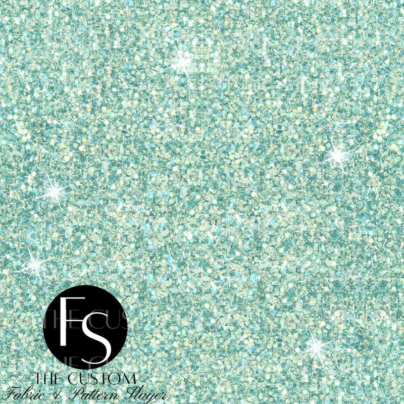 Light Sea Green Glitter
