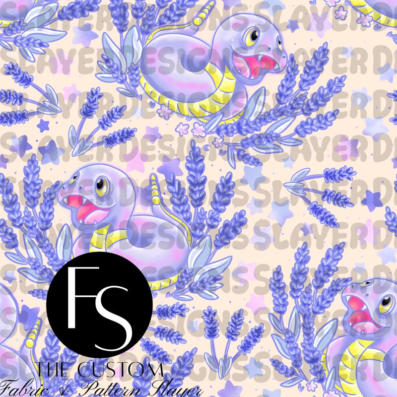 Lavender Snake D - LYSSDOODLES