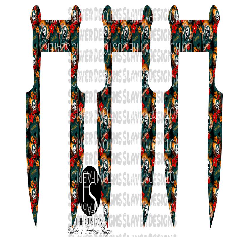 KNIFECHAIN001 - Cut and Sew Keychains FABRICSLAYER - Preorder