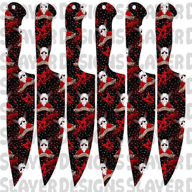 KNIFEMARK001 - Cut and Sew Bookmarks FABRICSLAYER - Preorder