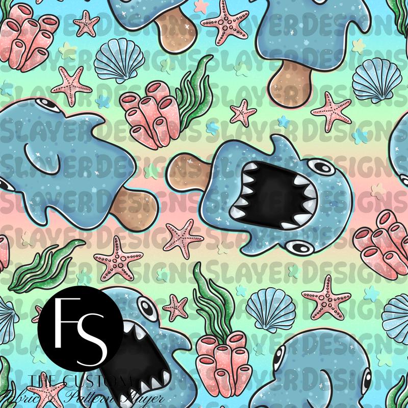 Icy Sharks A - LYSSDOODLES