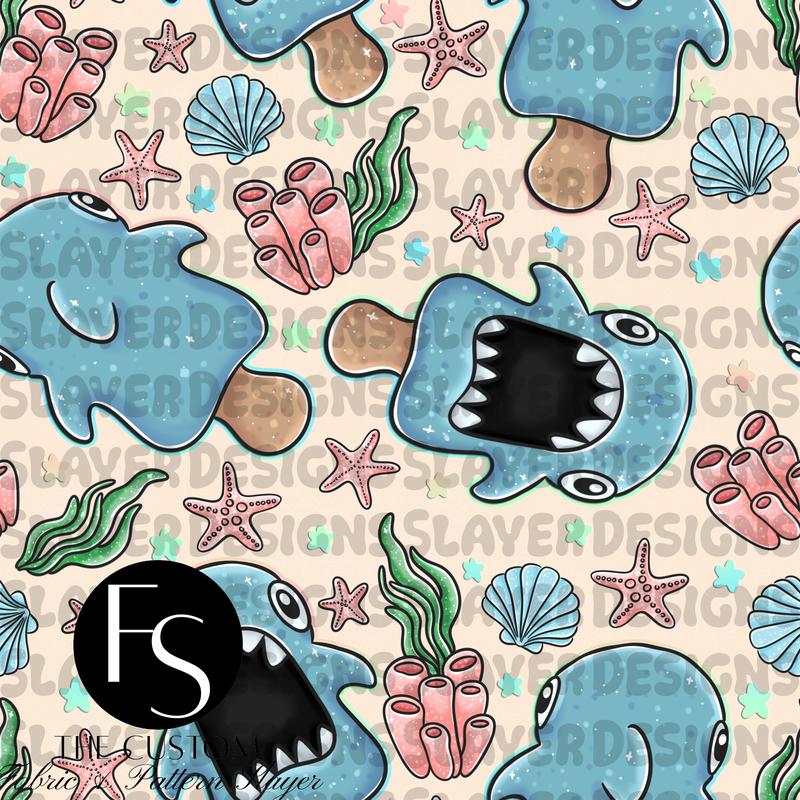 Icy Sharks B - LYSSDOODLES