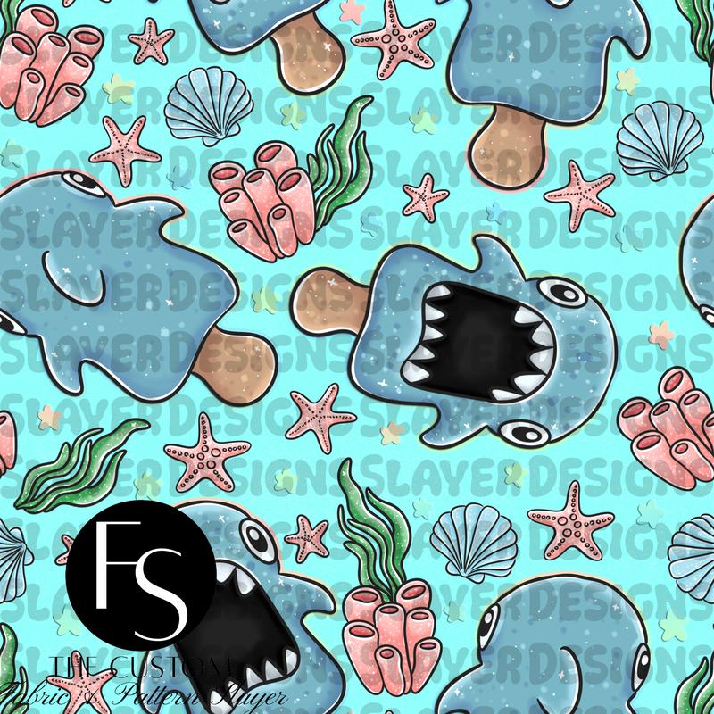 Icy Sharks C - LYSSDOODLES