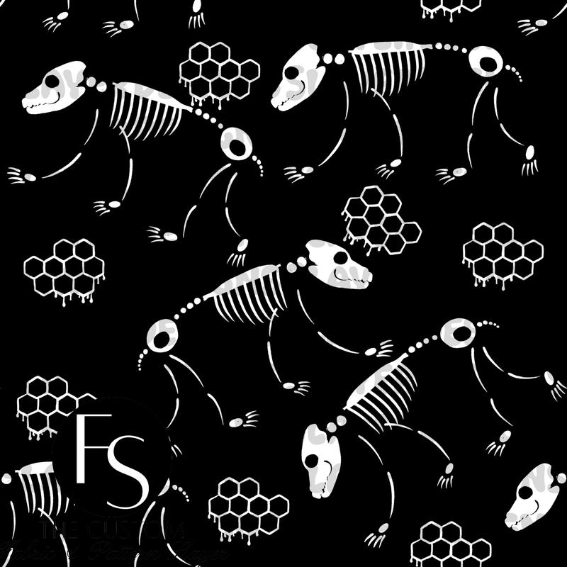 Bear Skeleton -  FABRICSLAYER