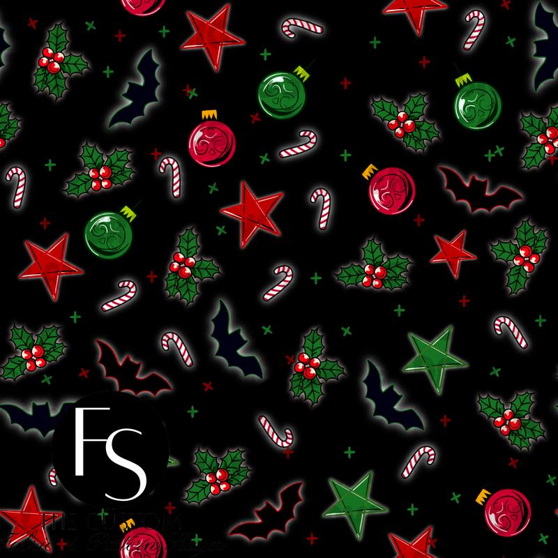 Dark Christmas Coordinate A - FABRICSLAYER