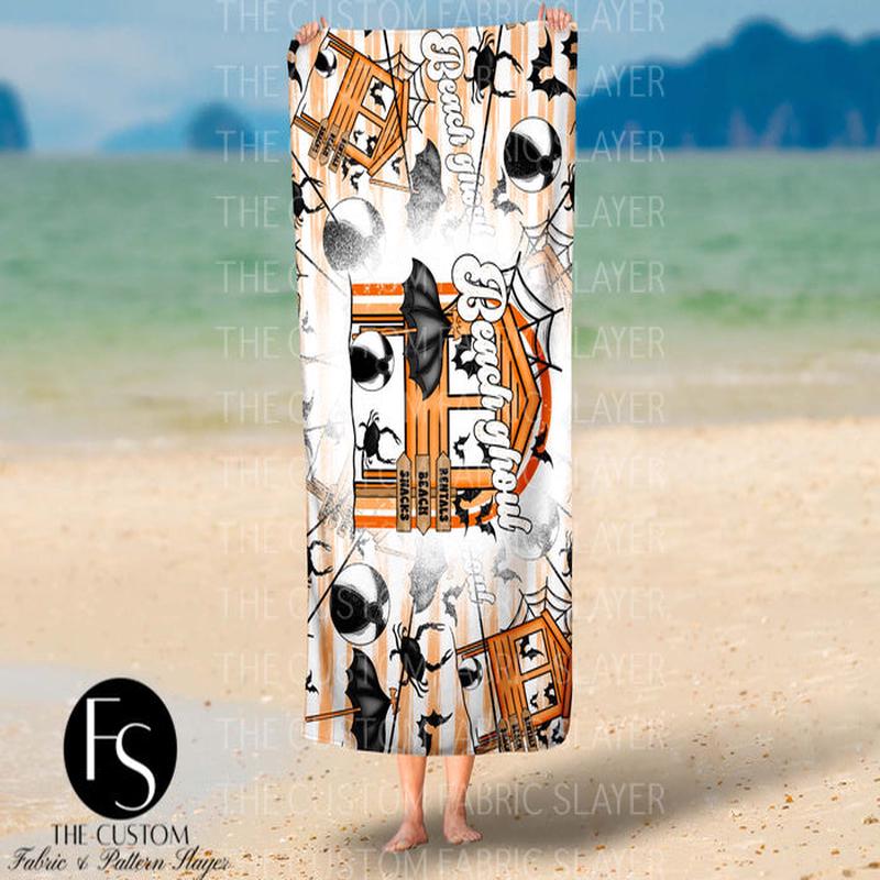 Beach Ghoul - CERRASSHOP - FINISHED BEACH TOWEL