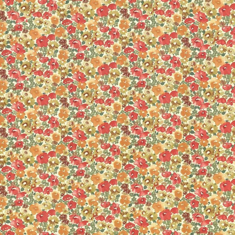 Carillon Garden Poppy by Kasmir Fabric