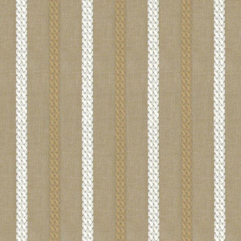 Celtic Stripe Taupe by Kasmir Fabric