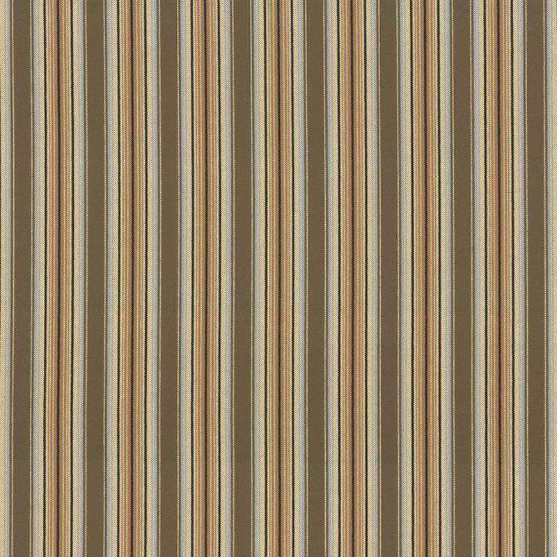 Englewood Stripe Brownstone by Kasmir Fabric