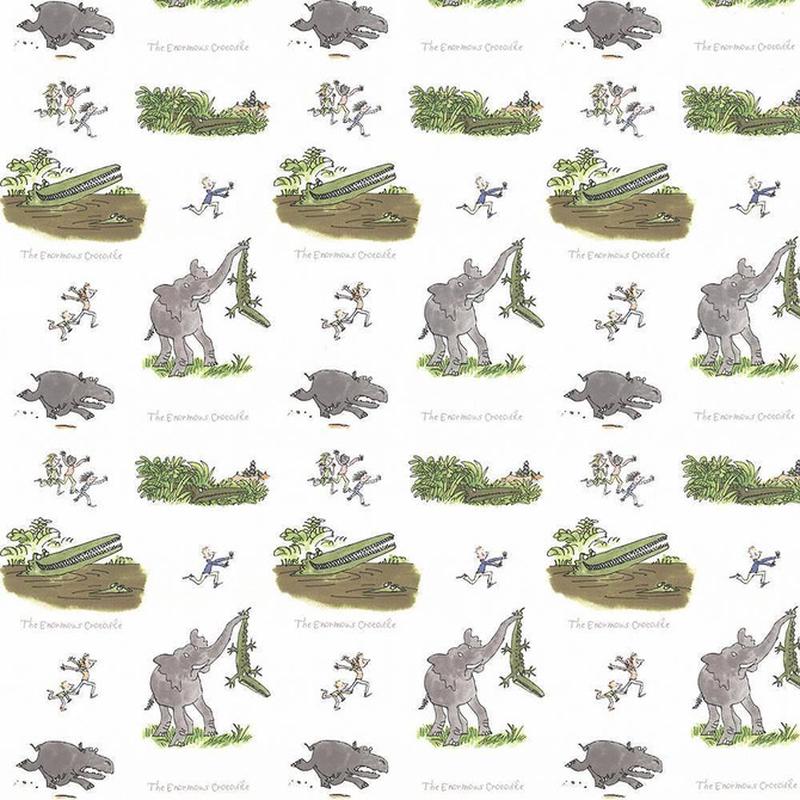 Enormous Crocodi Croc Green by Kasmir Fabric