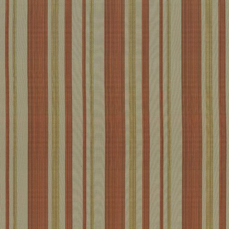 Everett Stripe Cognac by Kasmir Fabric
