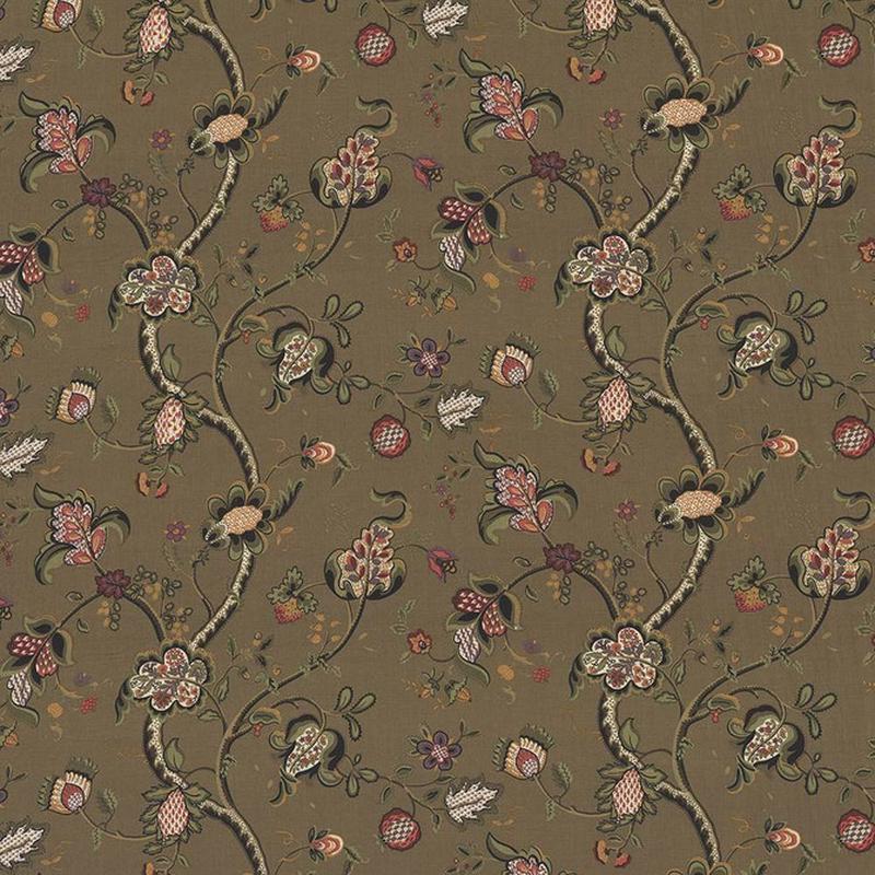 Pembroke Manor Chestnut by Kasmir Fabric