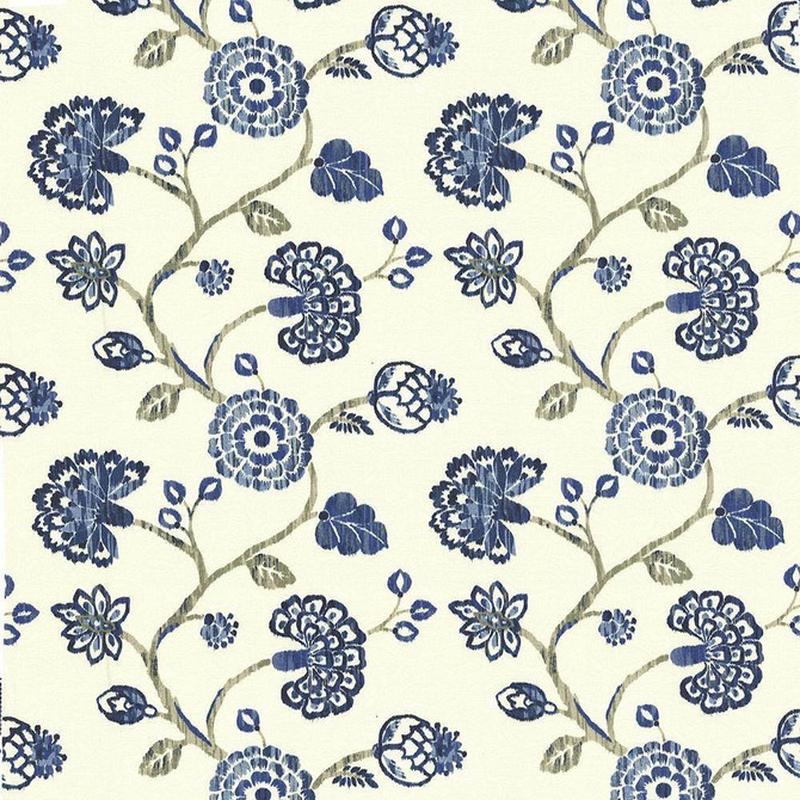 Stoneleigh Cobalt by Kasmir Fabric