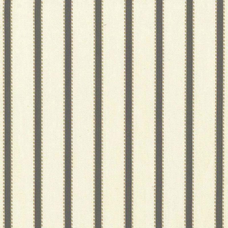 Stripe Delight Grey by Kasmir Fabric