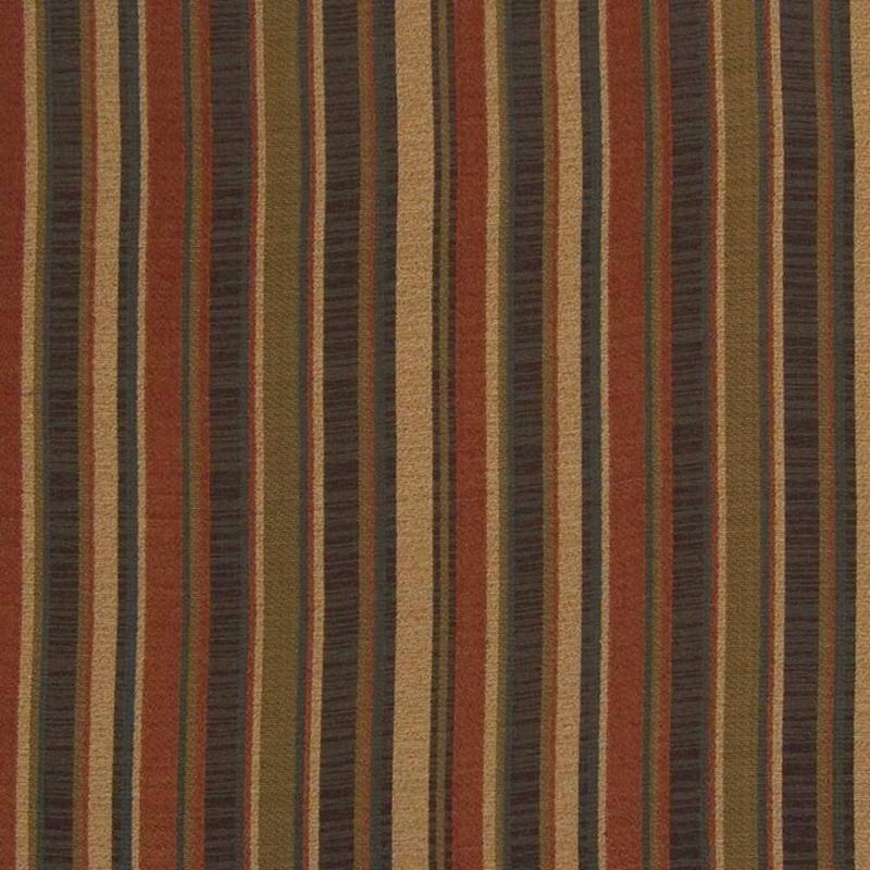 Taos Stripe Chocolate by Kasmir Fabric