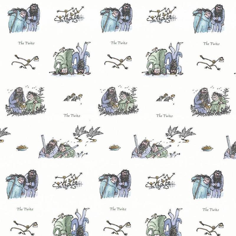 Twits Roly Poly Blue by Kasmir Fabric