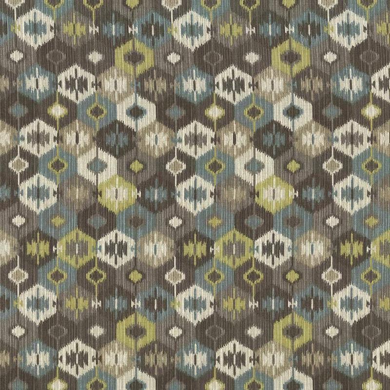 Valdez Ikat Rock Harbor by Kasmir Fabric