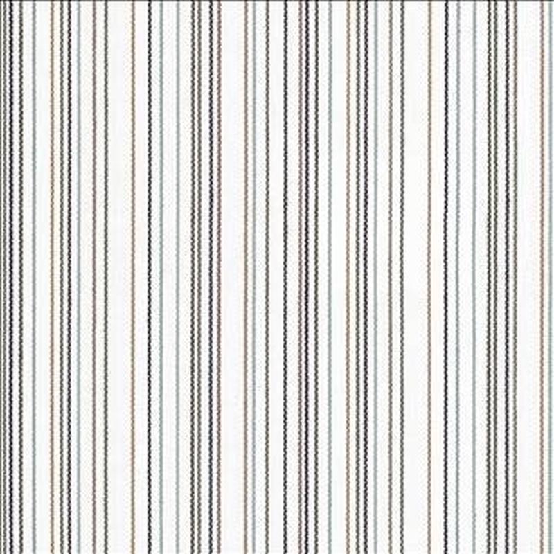 Larson Stripe Charcoal by Kasmir Fabric