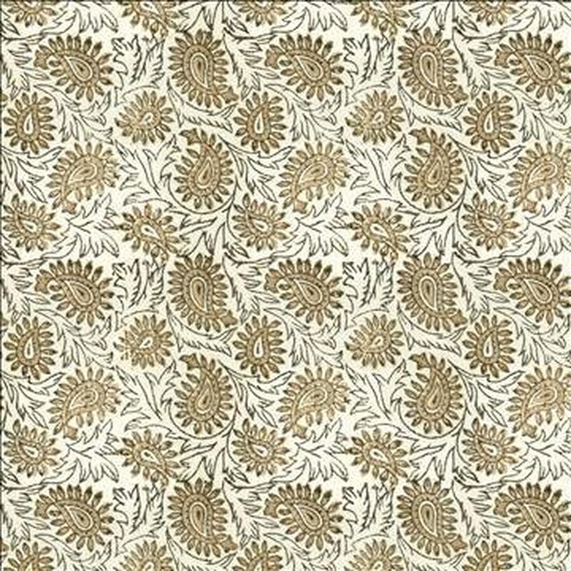 Swansea Leaf Linen by Kasmir Fabric