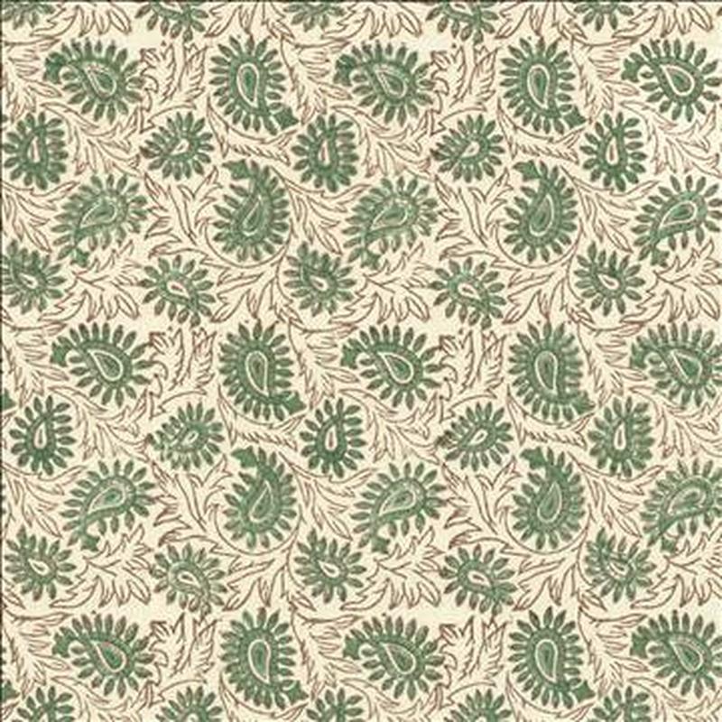 Swansea Leaf Spa by Kasmir Fabric