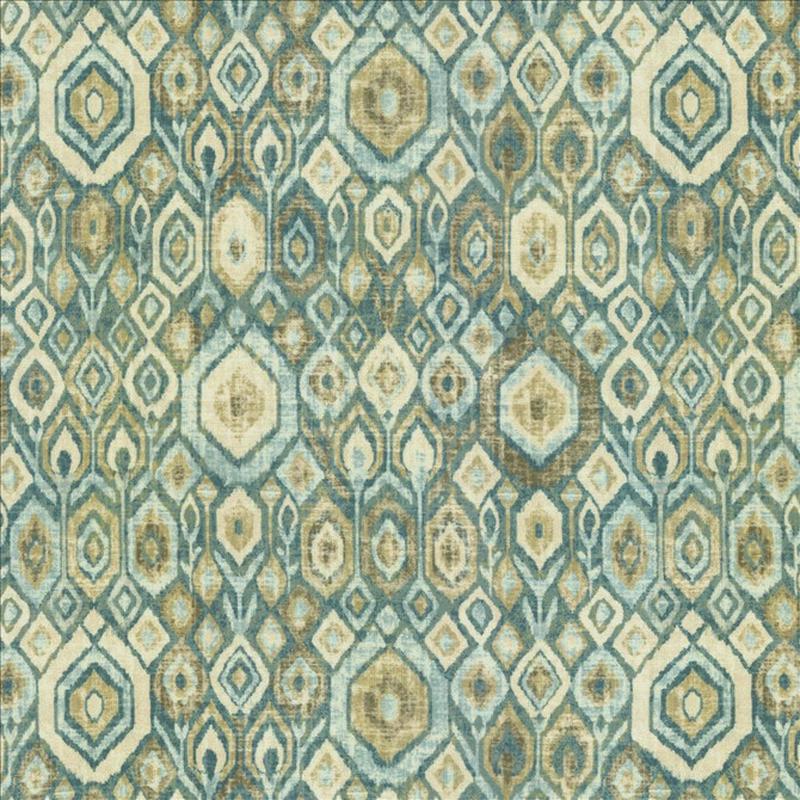 Contemplation Teal by Kasmir Fabric