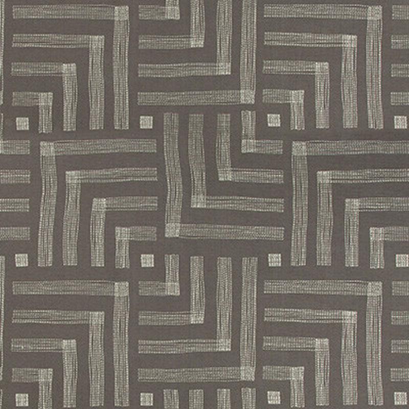 Pastiche Mocha/Cream by Groundworks Fabric