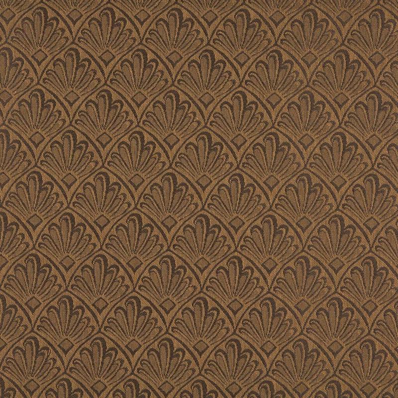 1124 Cocoa Fan by Charlotte Fabric
