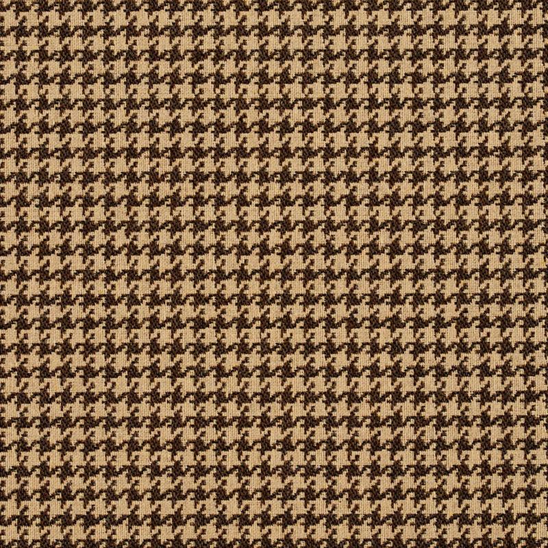 5857 Espresso Houndstooth by Charlotte Fabric