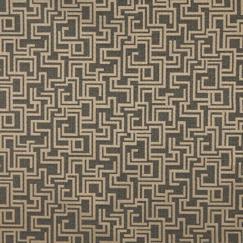 6639 Cafe/Geometric by Charlotte Fabric