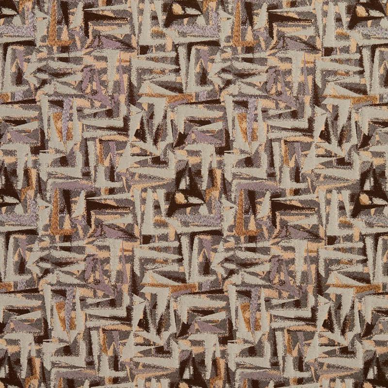 8516 Gold/Abstract by Charlotte Fabric