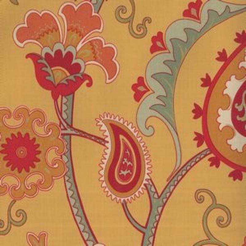 Maypole Maize by Norbar Fabric