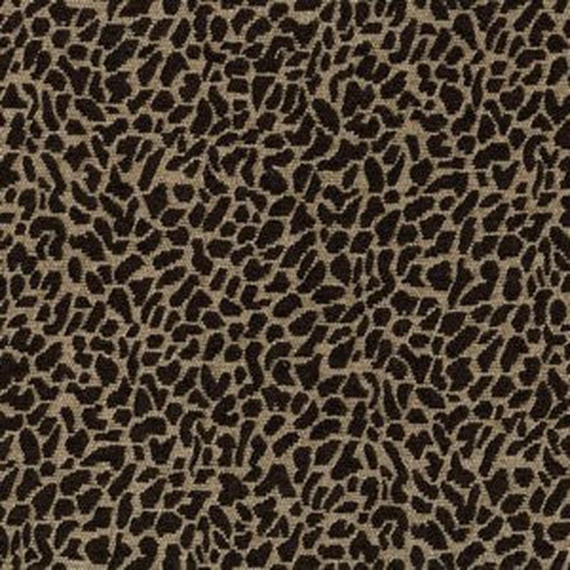 Leopard Brown by Norbar Fabric