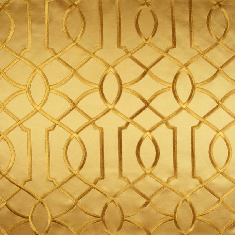 Boomerang Golden by Norbar Fabric