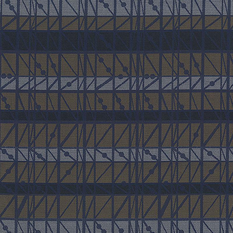 Intersect 308 Moody Blue by Crypton Fabric