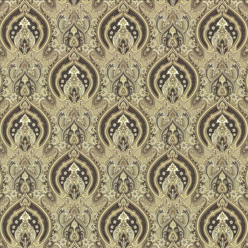 Treasure Trove Ash by Kasmir Fabric