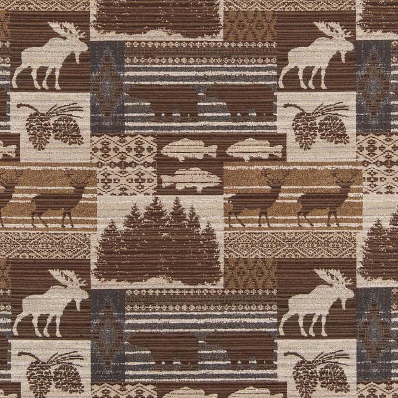 D2689 Moose Slate by Charlotte Fabric
