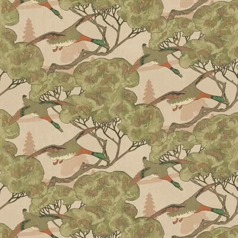 Flying Ducks Plaster by Mulberry Fabric