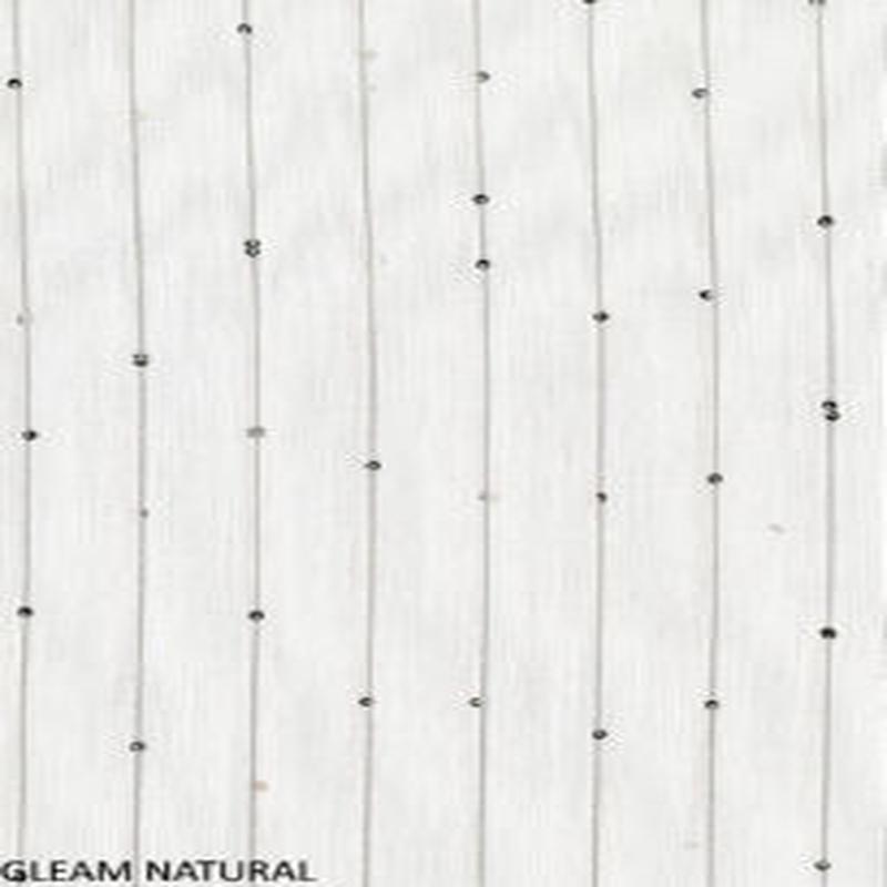 Gleam Natural by Norbar Fabric